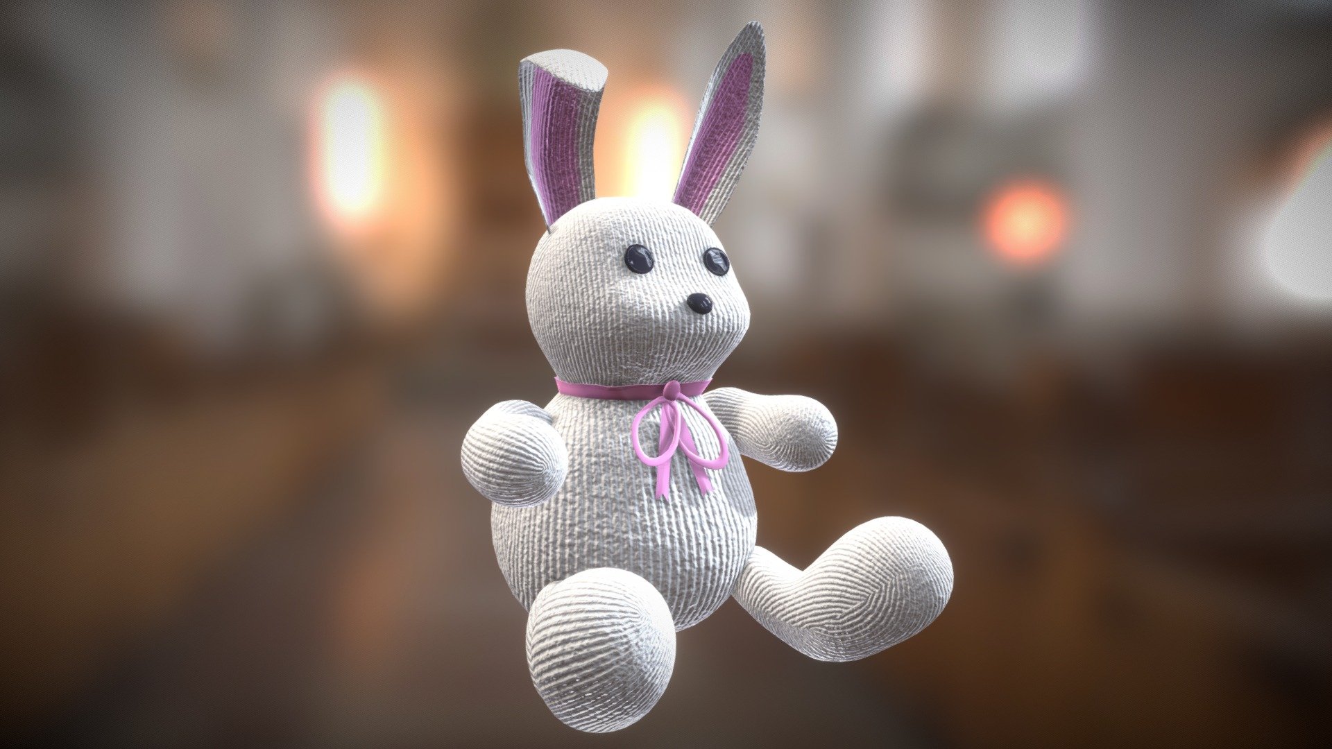 Bunny toy 3d model