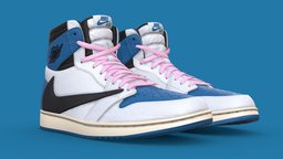 Jordan 1 Travis Scott x Fragment Game Ready