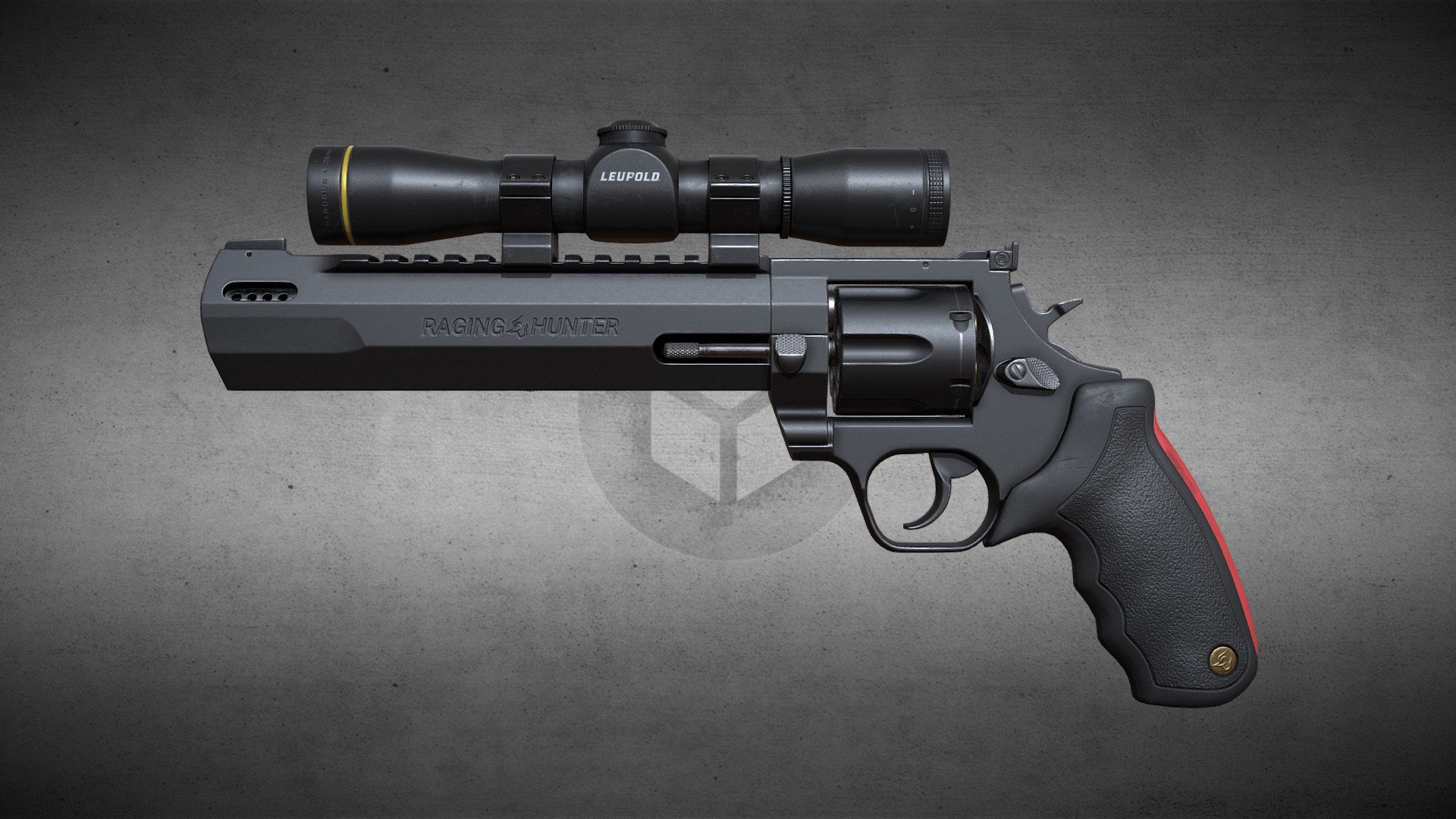 Taurus Raging Hunter, 44 Magnum 3d model