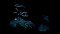 Low Poly Deep Sea Hydrothermal Vent #3