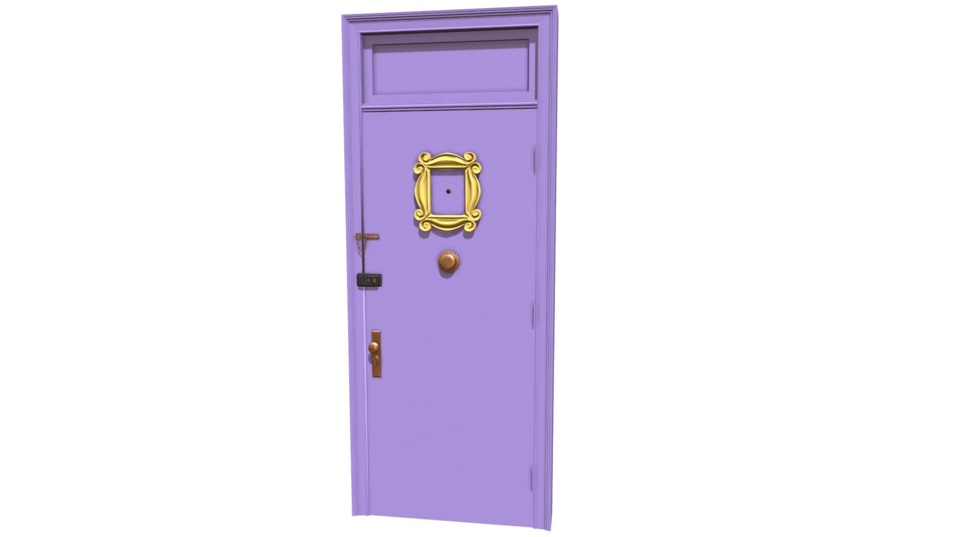 Friends Door 3d model