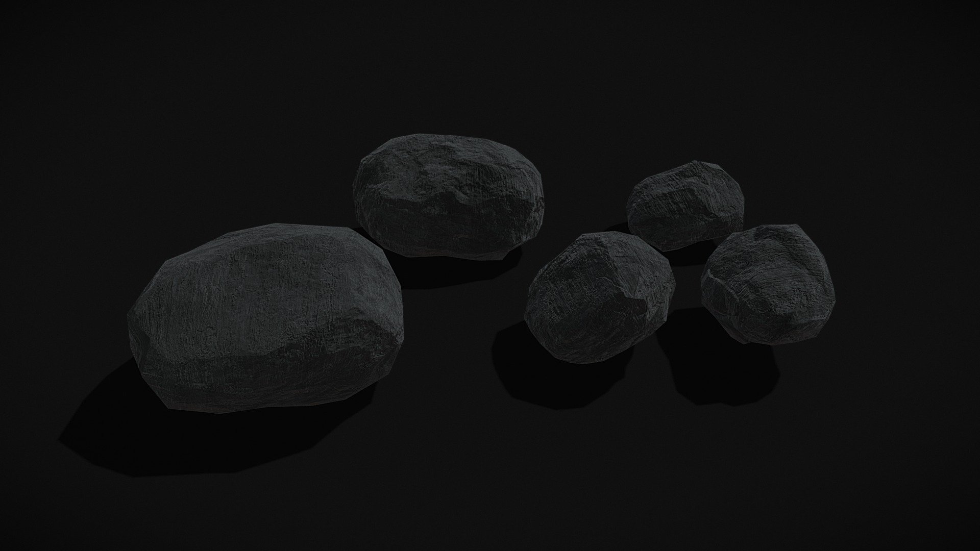 Coal 3d model