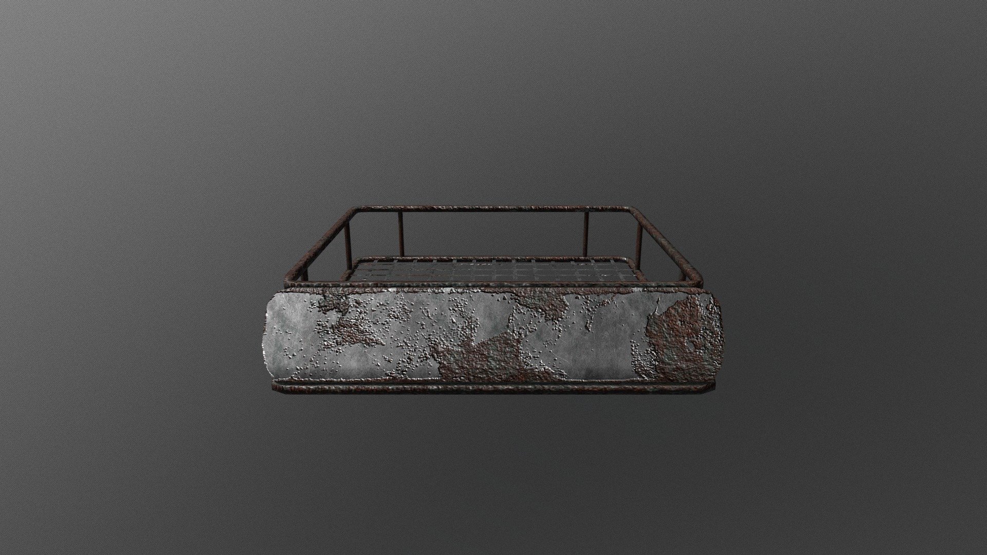 3D En Car Roof Rack DJA Normal 3d model