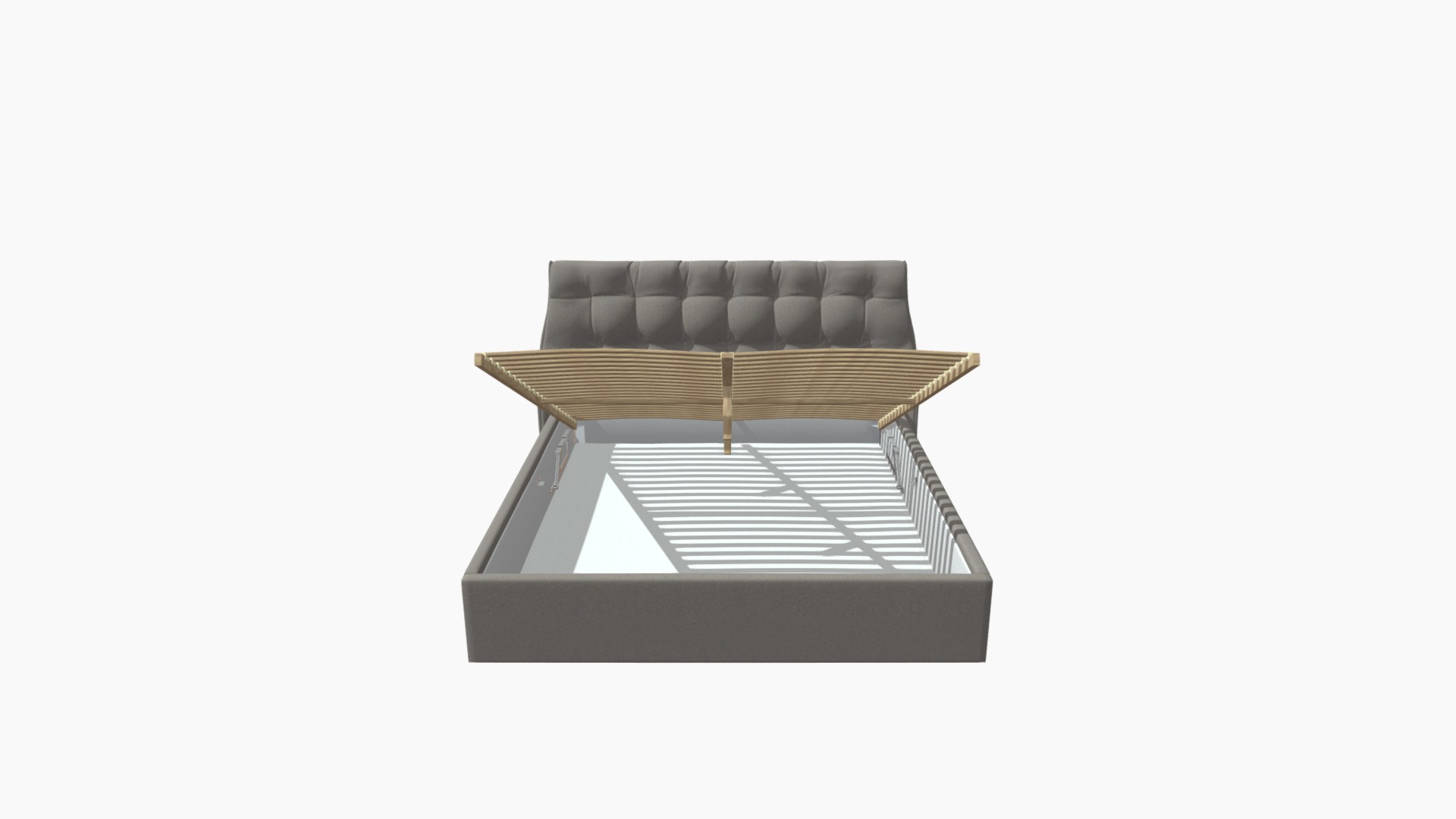 Bed Elio Lifted 2 3d model