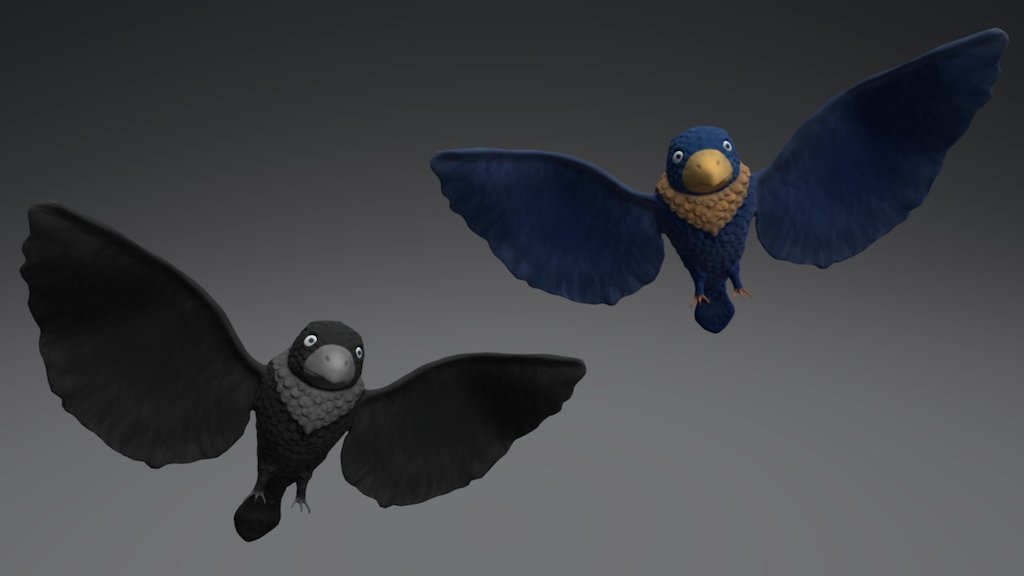 CROW 3d model