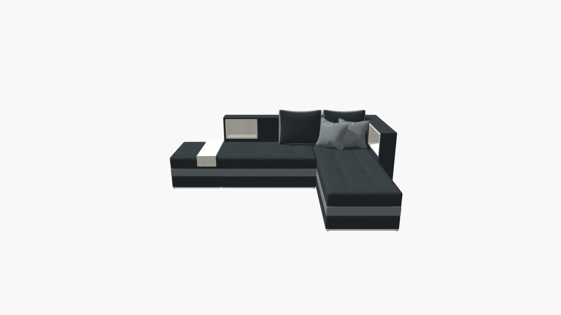 Sofa Paris 3d model