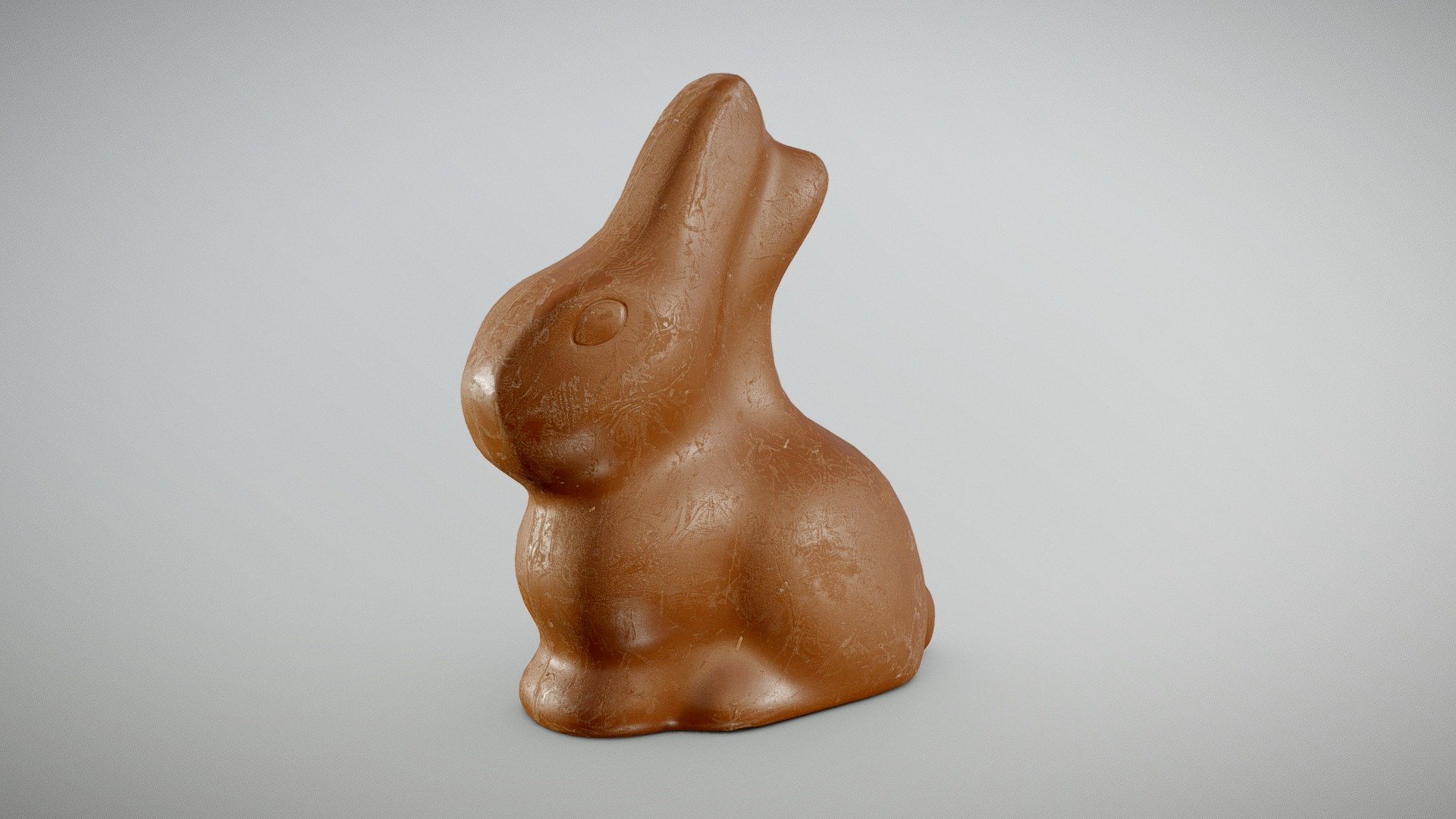 Chocolate Bunny 3d model