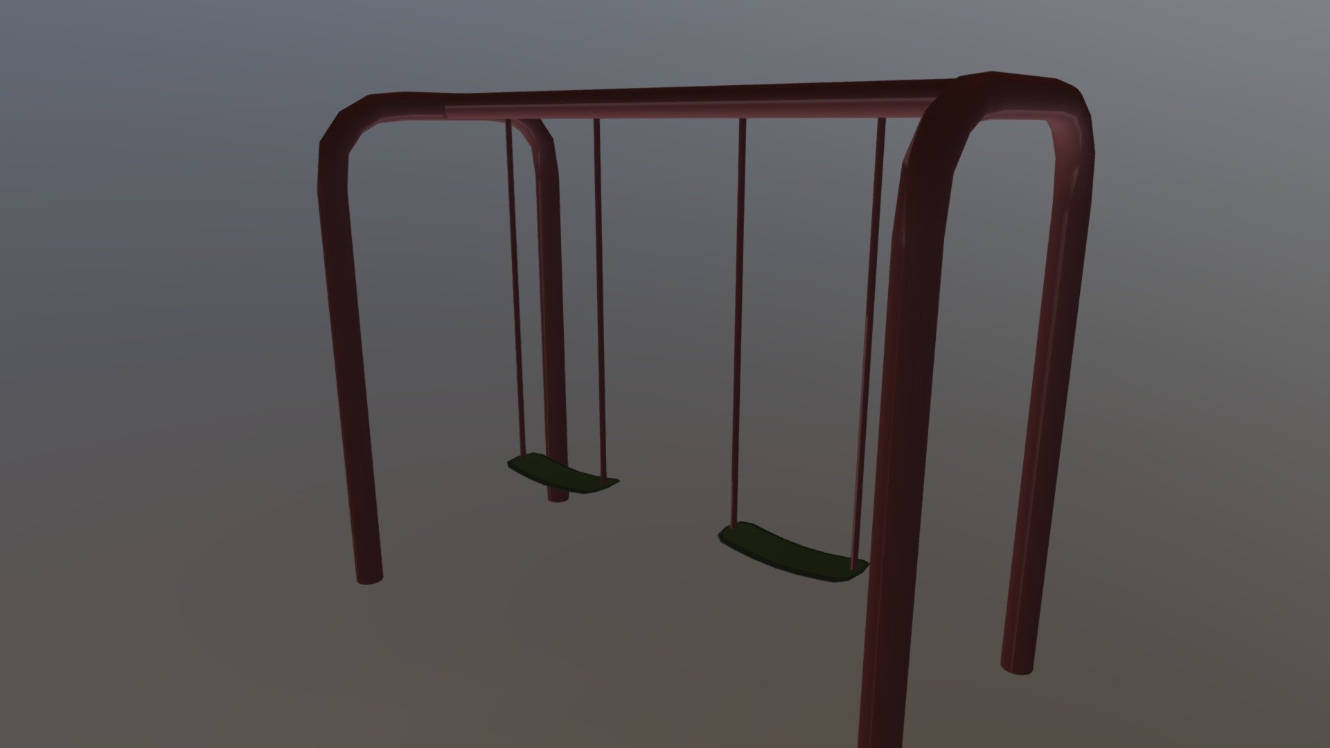 Swing-set Model 3d model