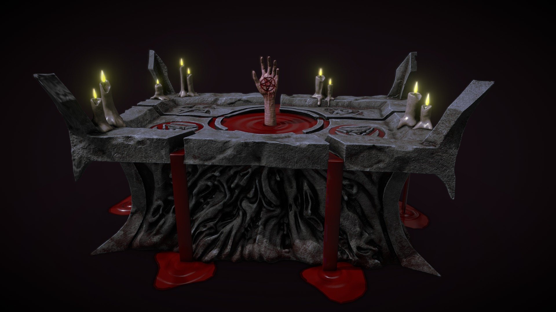 Blood Altar 3d model