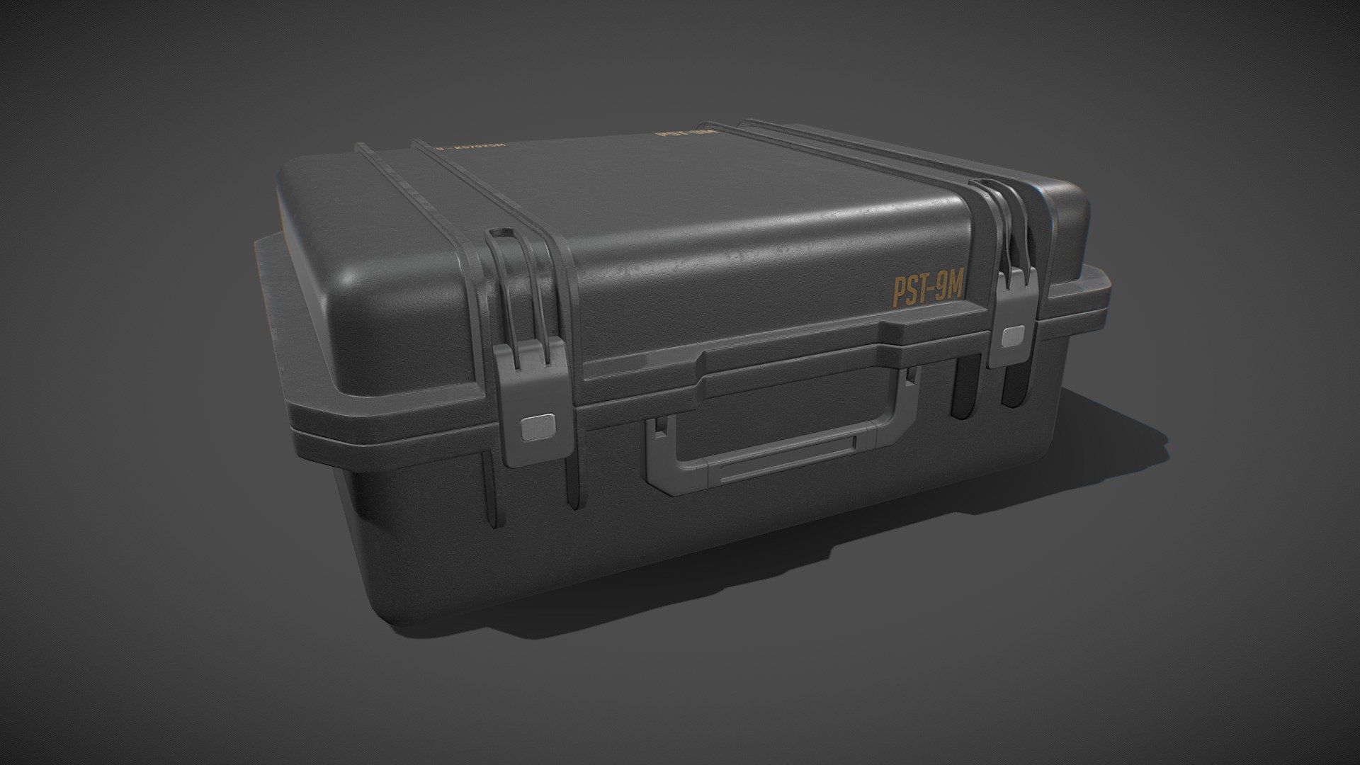 Animated Military Case 06 3d model