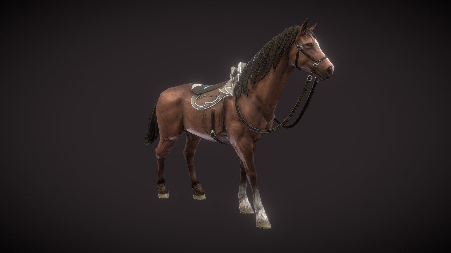 ★ Horse 1 ★ 3d model