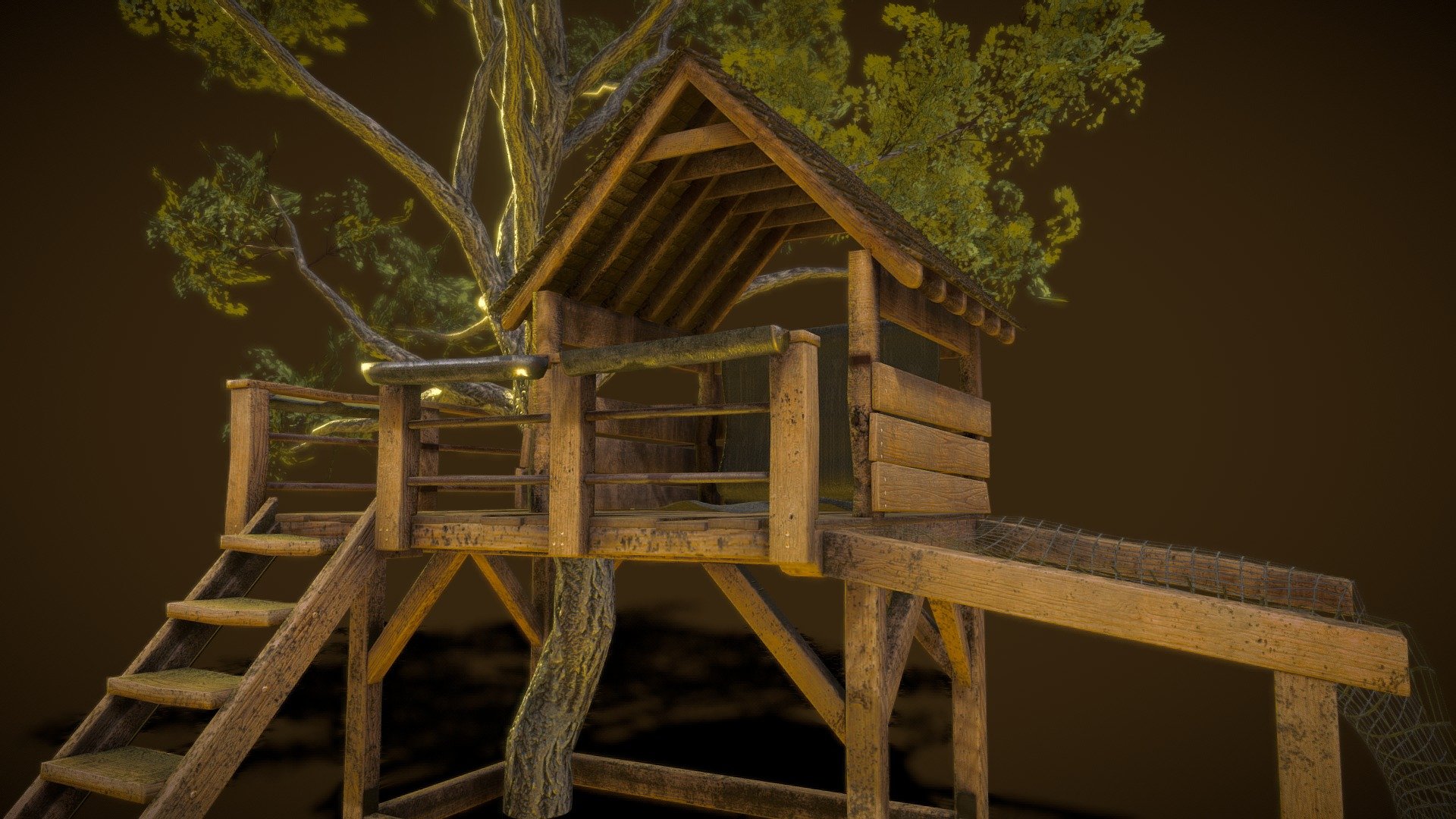 treehouse 3d model