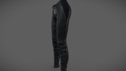 Female Slim Leather Pants