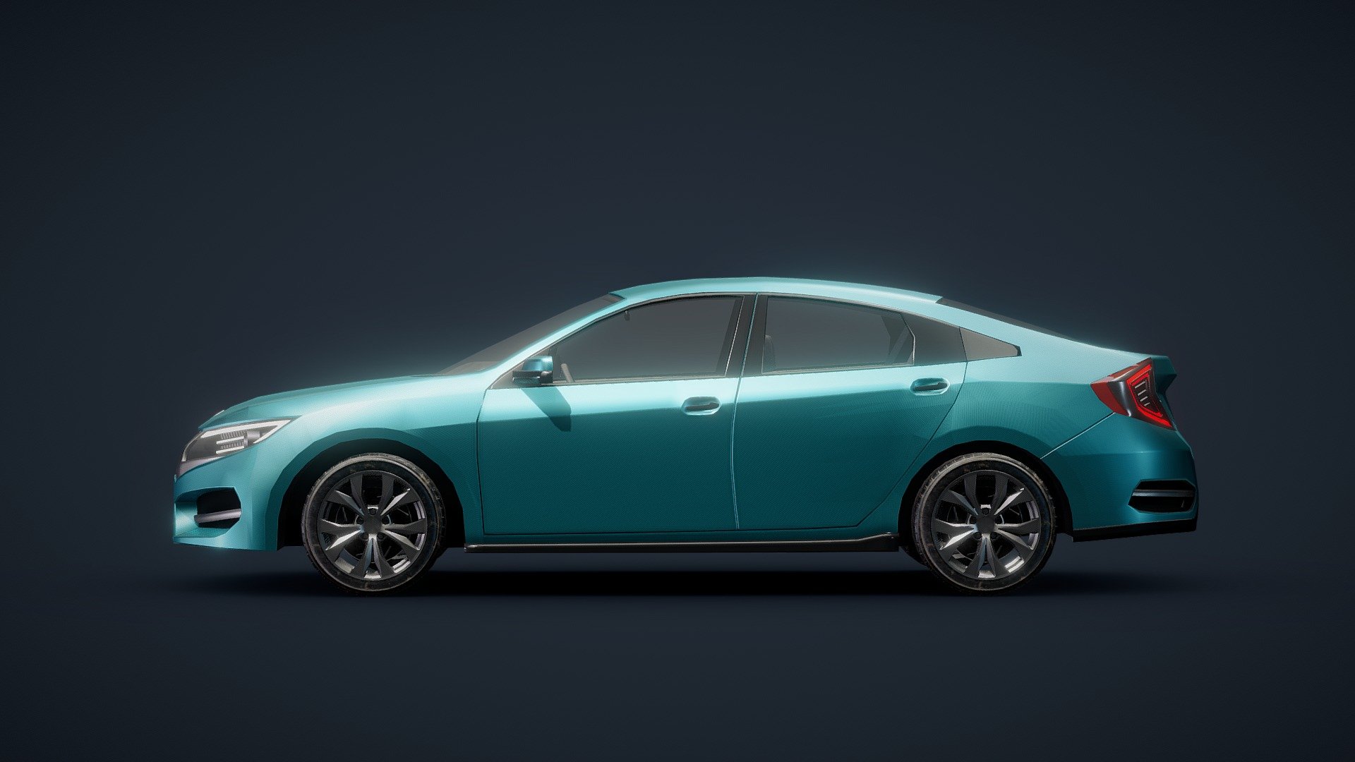 HONDA CIVIC 2017 3d model