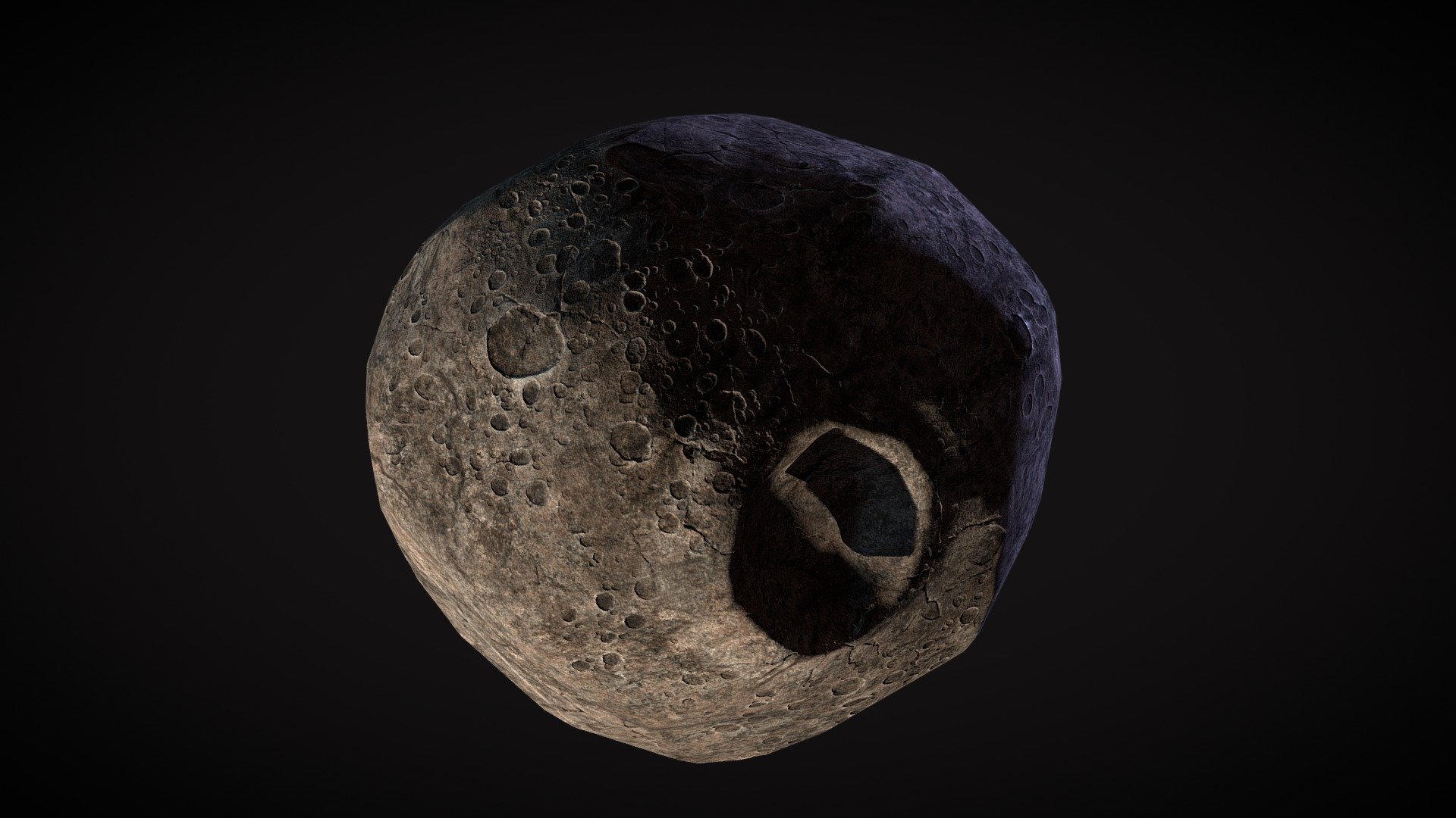 Asteroid 3d model