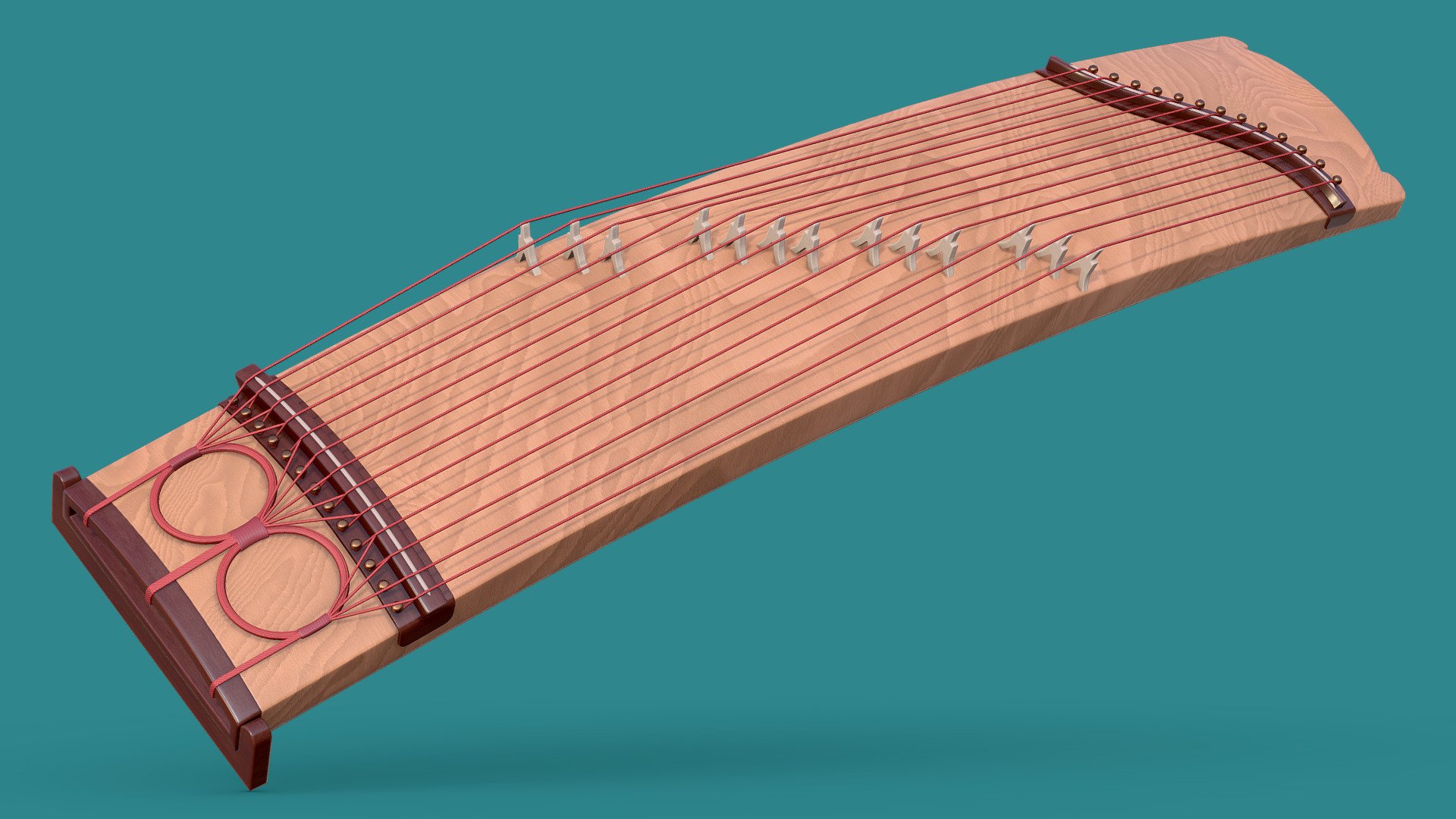 Koto 3d model