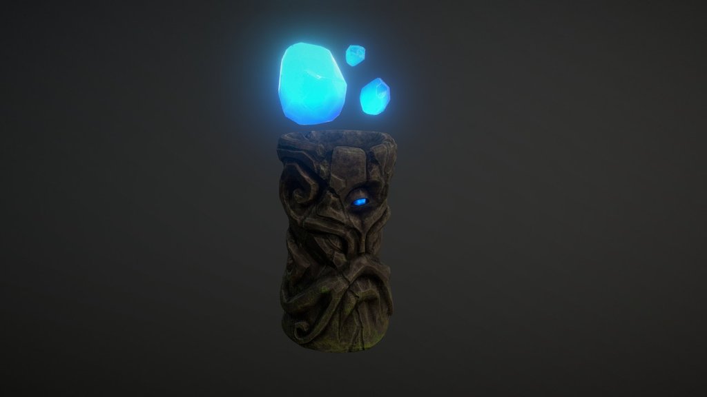 Idol Crystal Unity 3d model