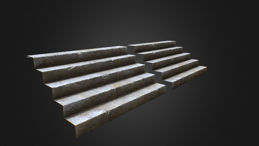 Stairs TEST 3d model