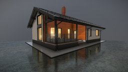 1 floor cottage with sub level Color2