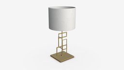 Table lamp with shade 05