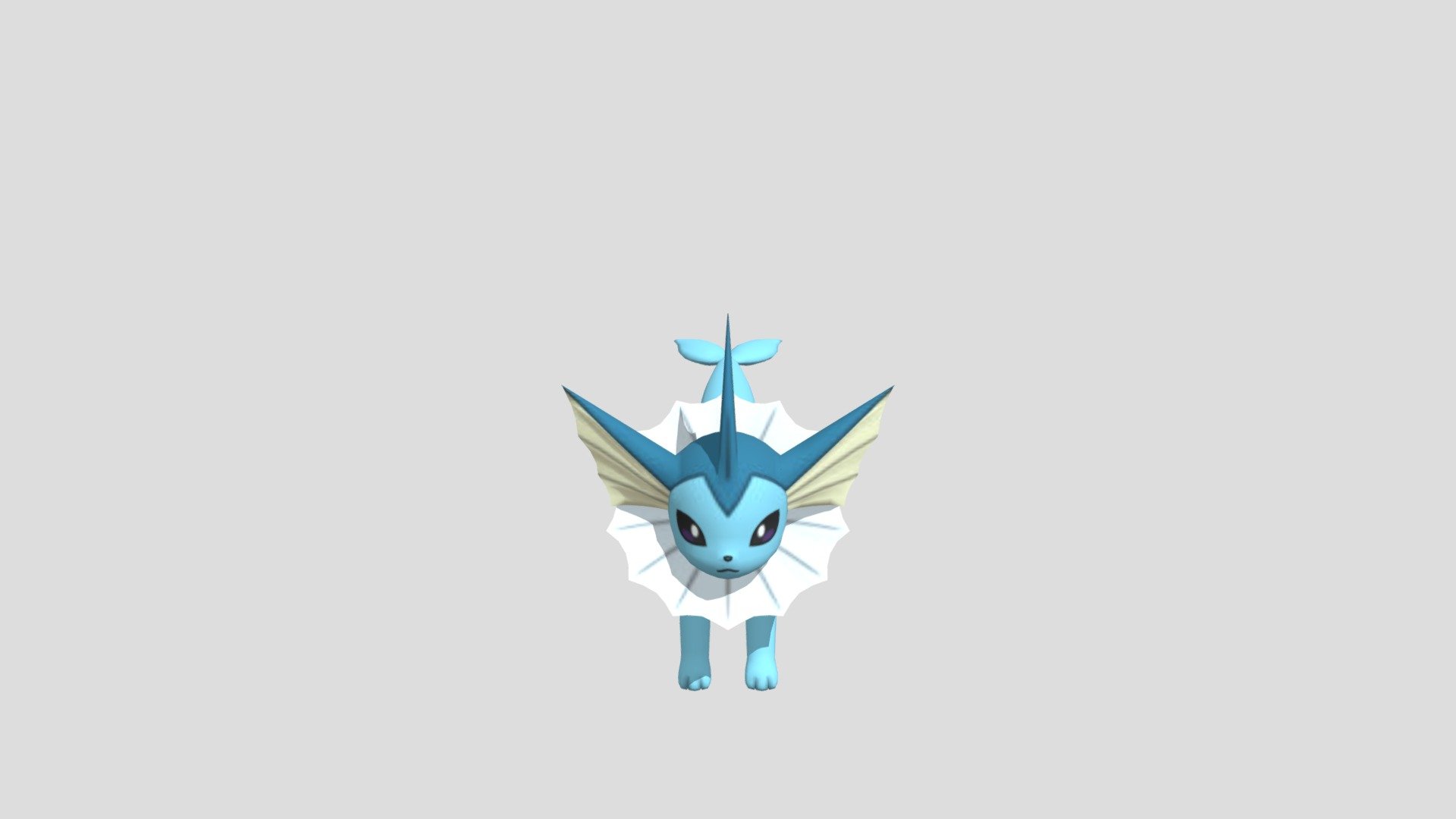 Vaporeon 3d model