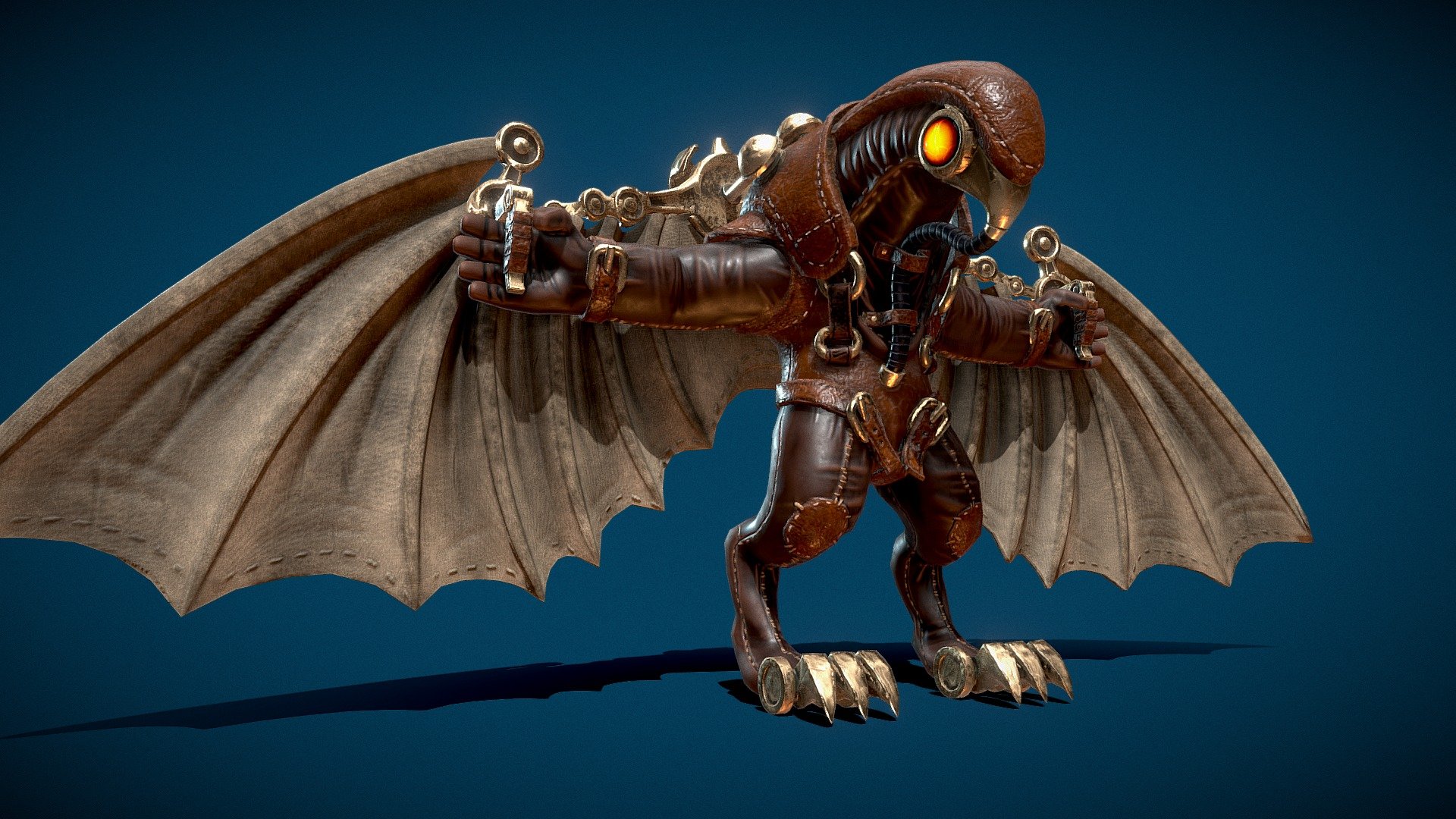 Songbird 3d model