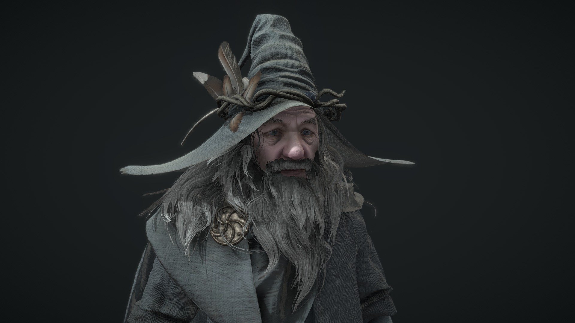 Mithrandir (Gandalf) 3d model