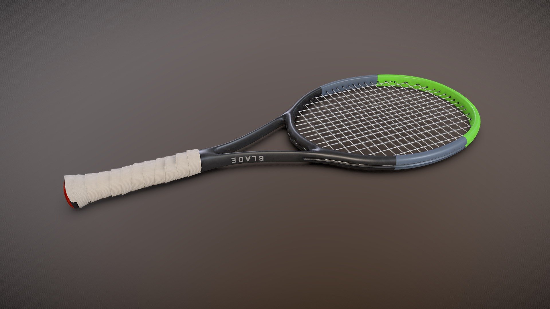 Tennis Racket Wilson Blade 3d model