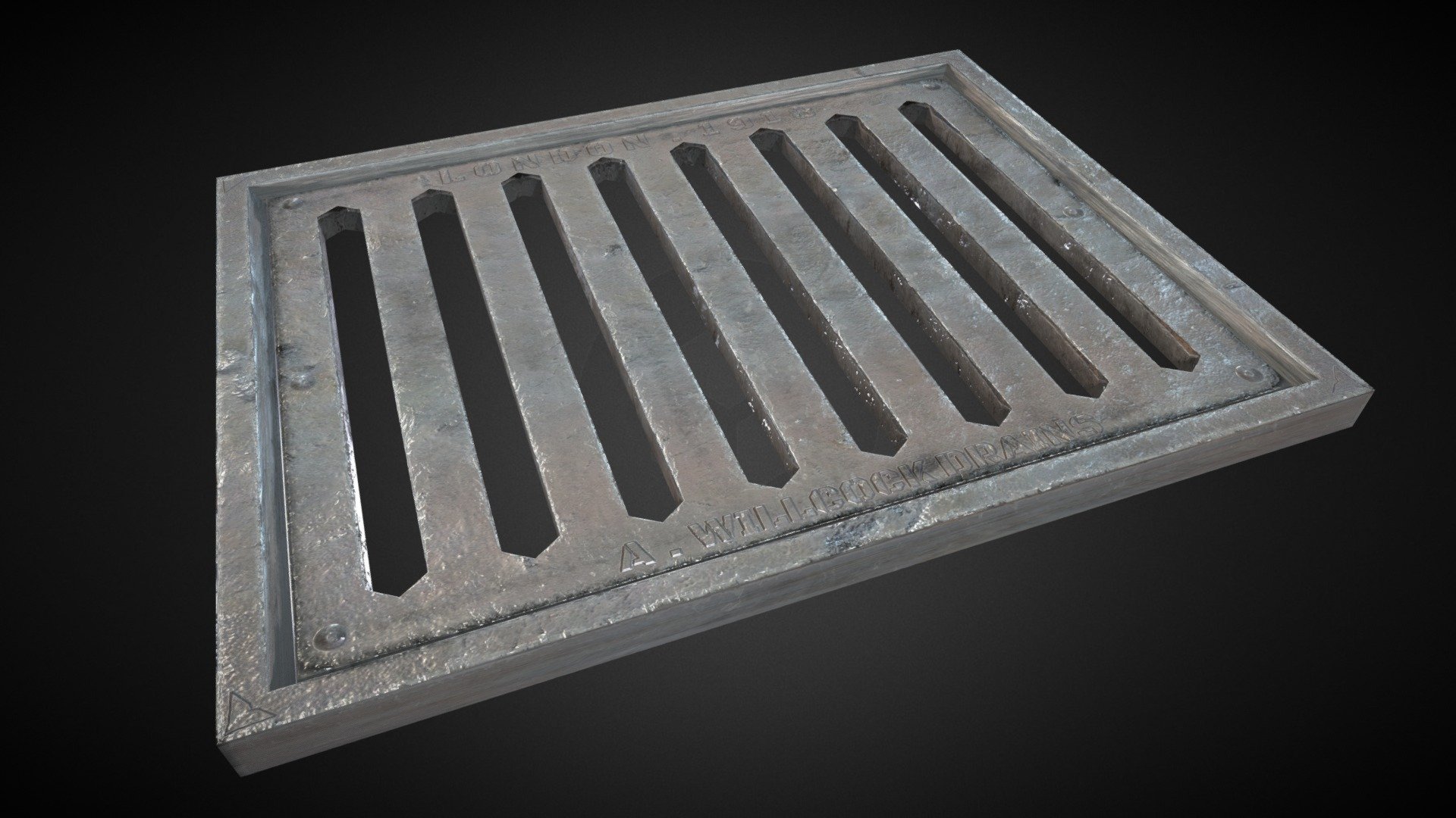 Draincover 3d model