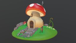 mushroom house