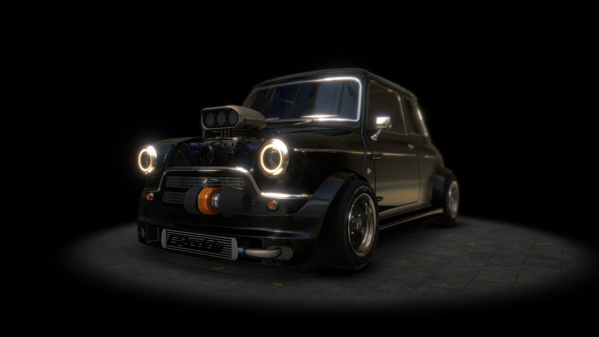 Mini cooper [modified] 3d model