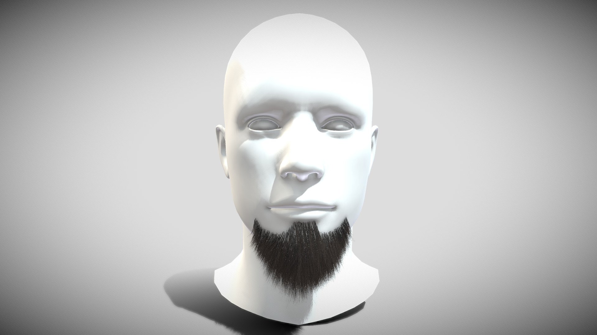 Metalhead Beard 3d model