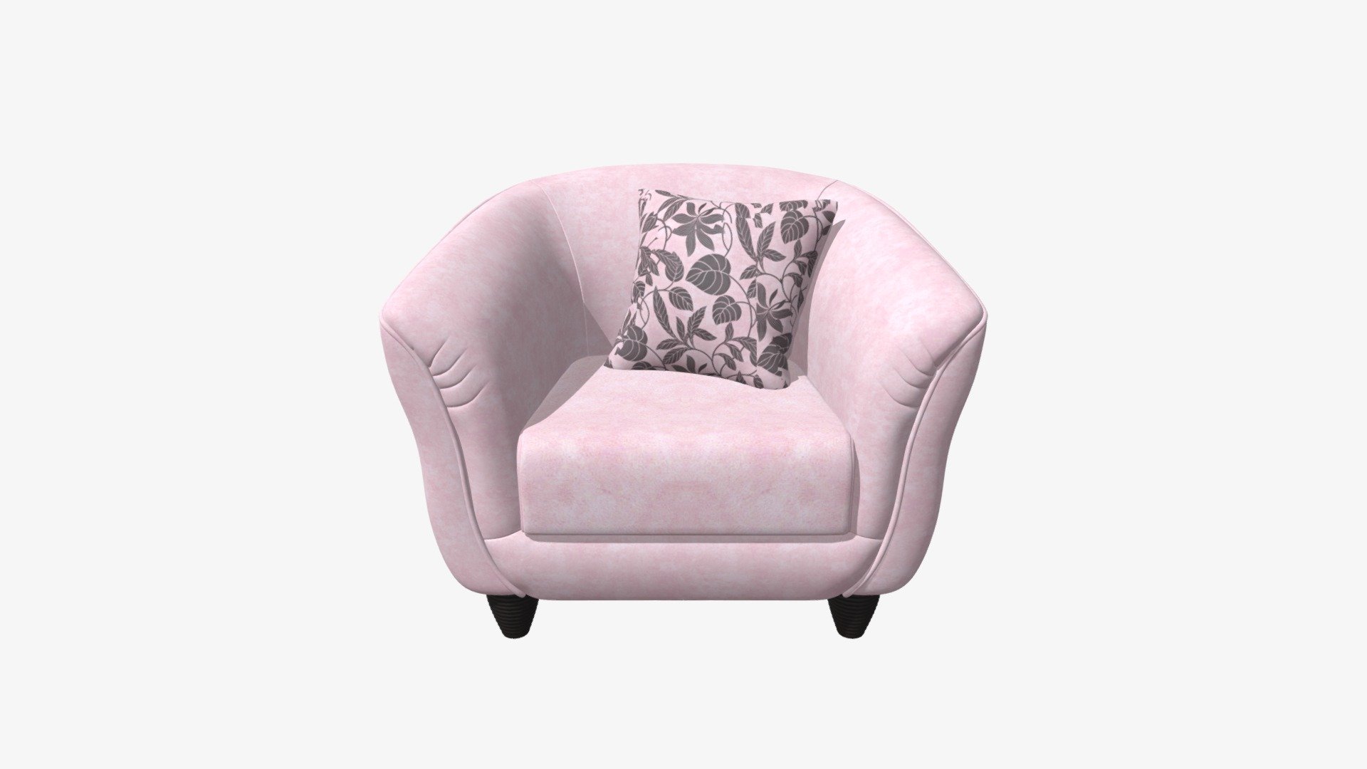 Romantic Chair 3d model