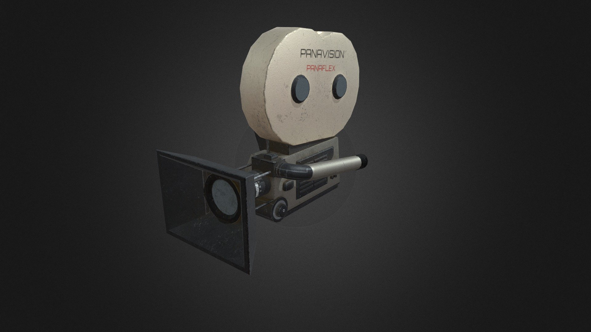 Camara Panavision Panaflex 3d model