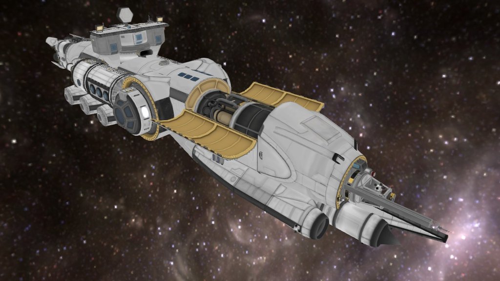 Czar Alexandra Starship 3d model