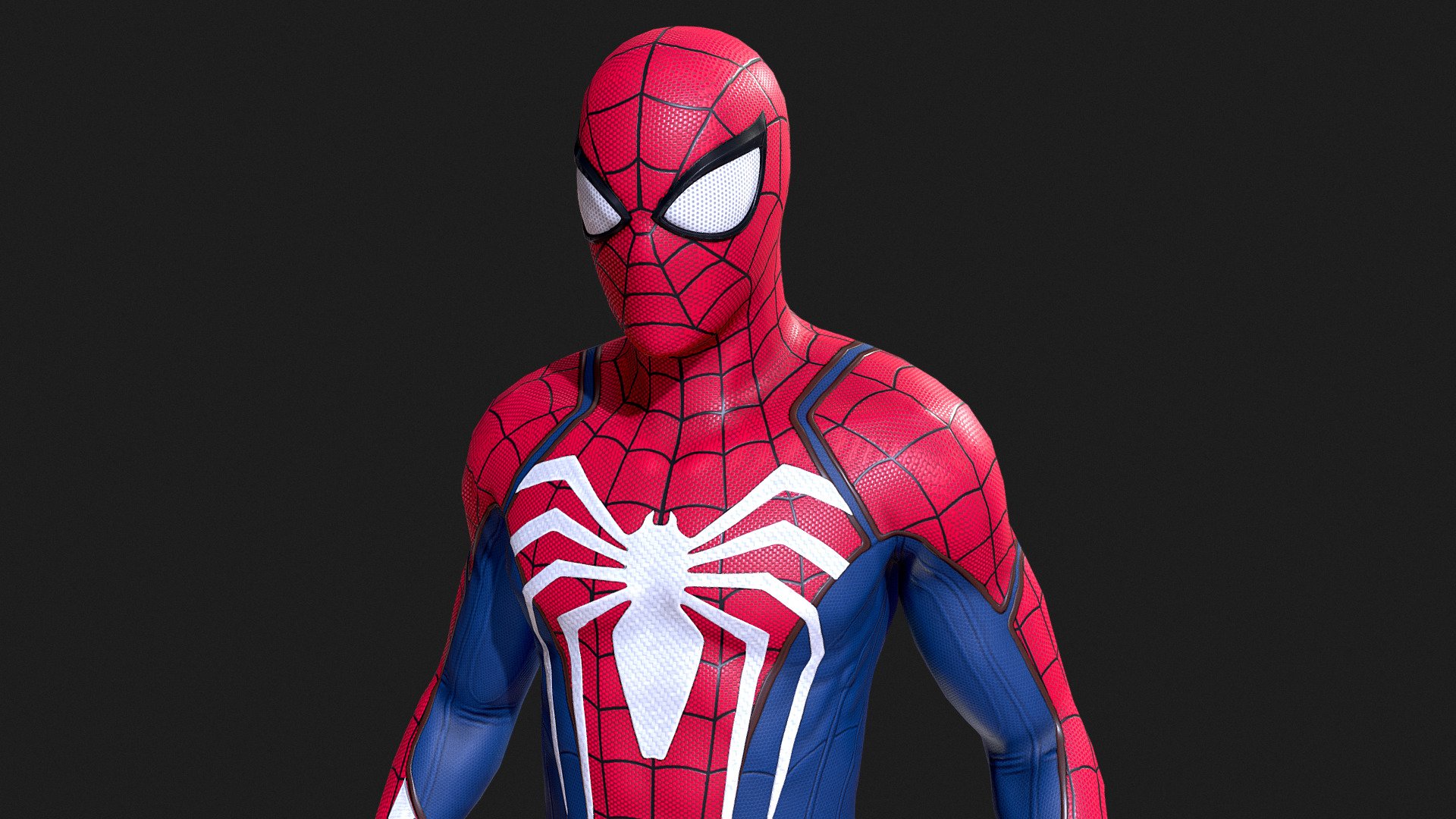 Spider Man fan art 3d model