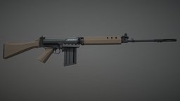 low-poly Australian SLR