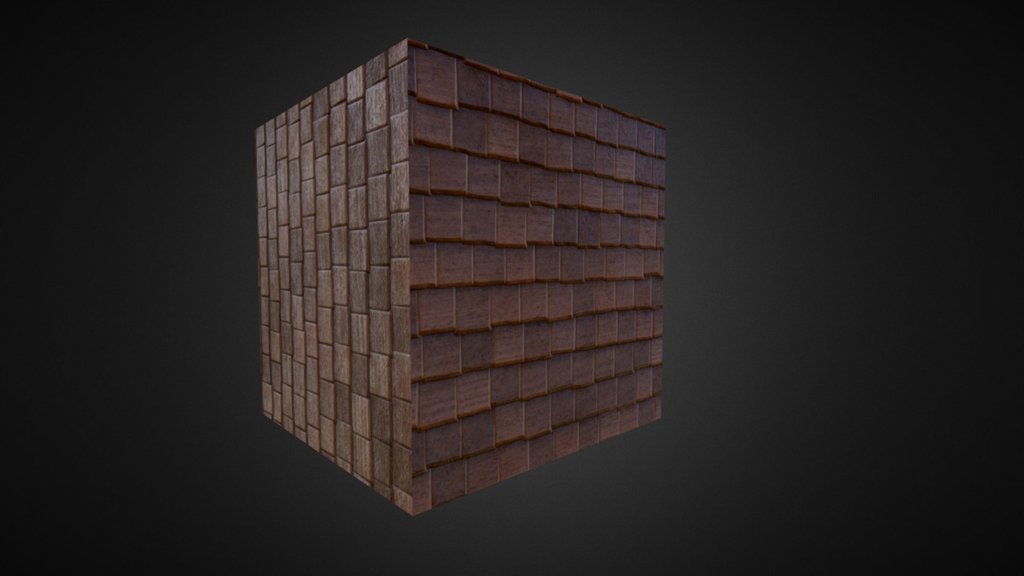 Terracotta Roof 3d model