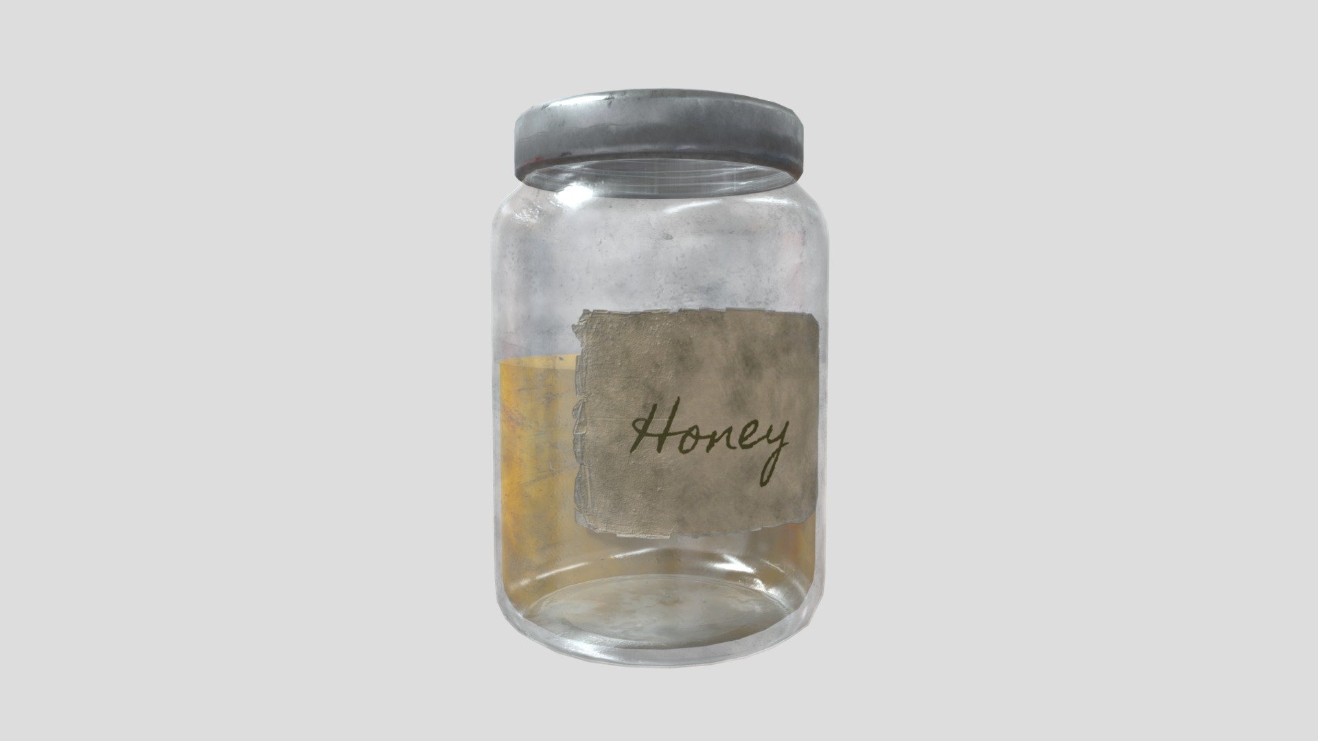 Honey Jar 3d model