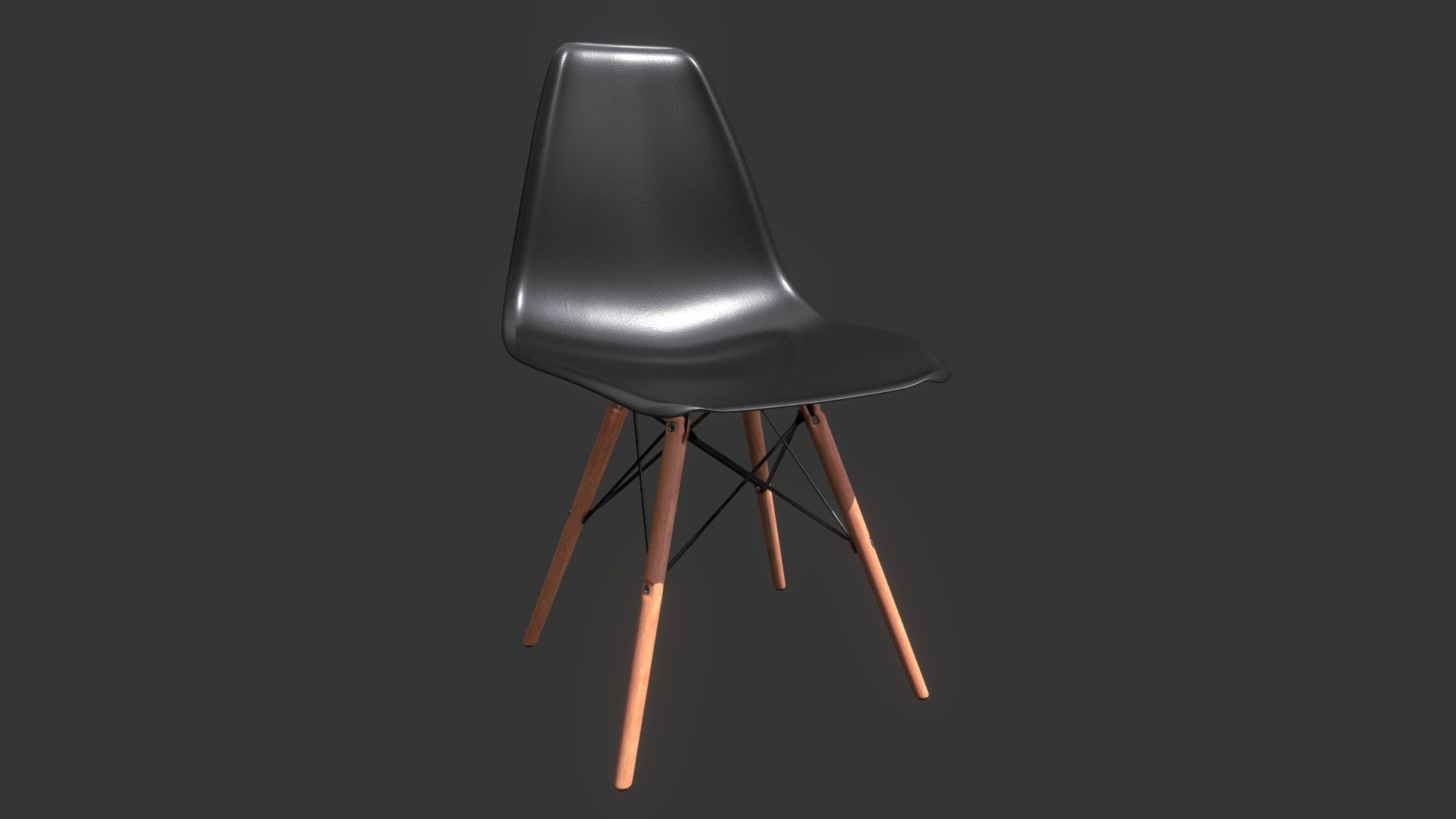 modern chair 3d model