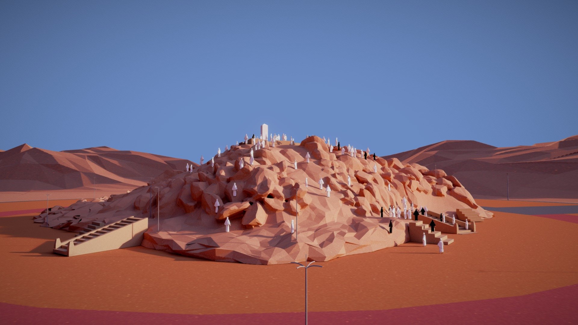 Arafah 3d model