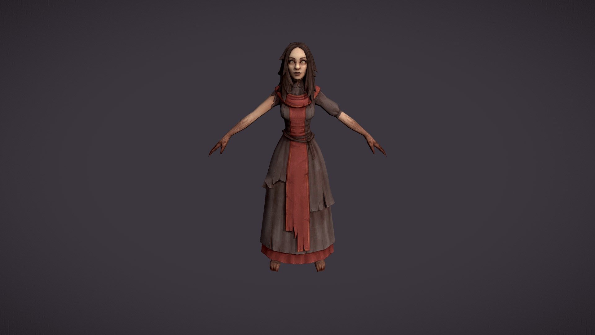 Witch 3d model