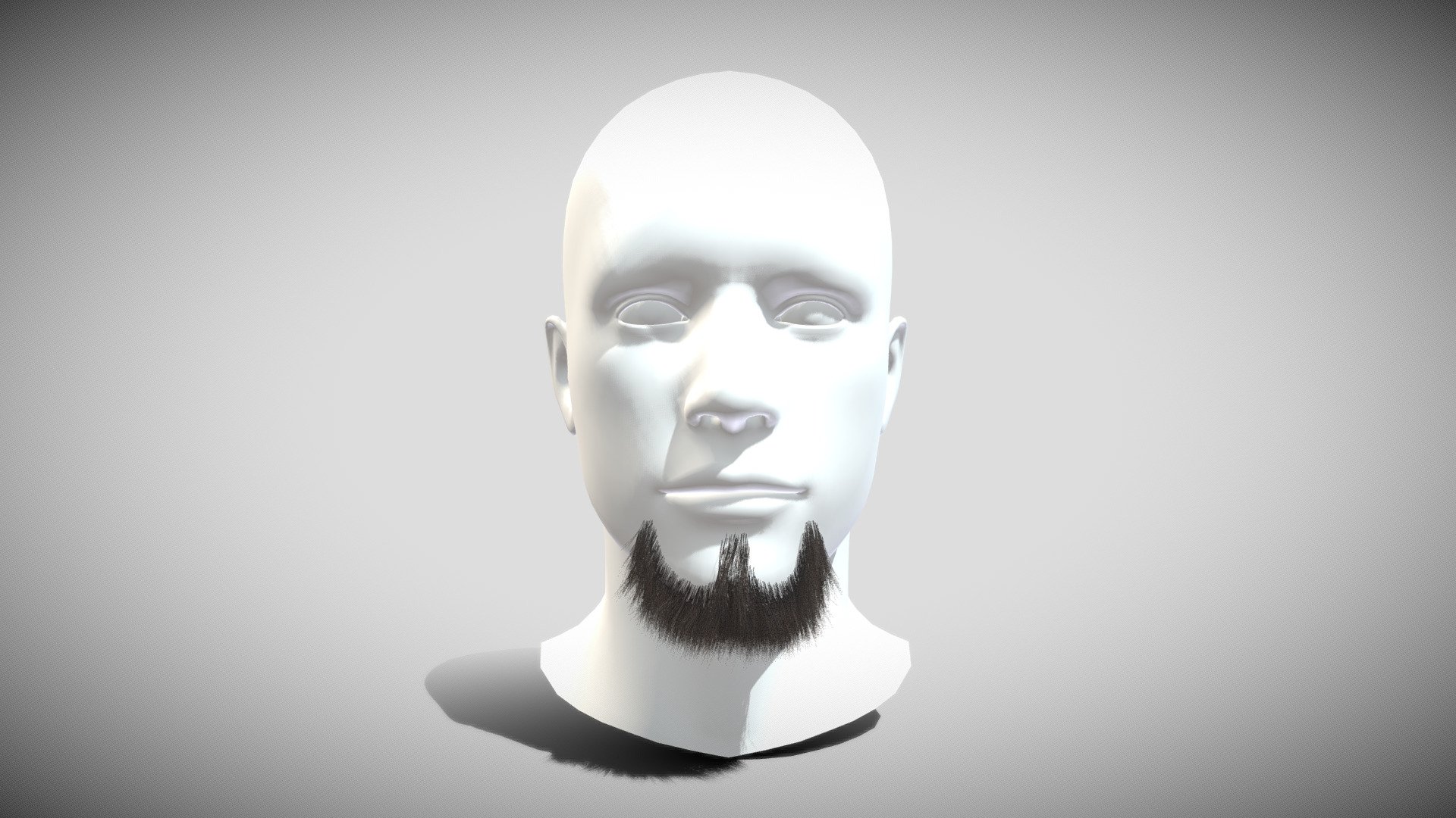 Metalhead Beard 3d model