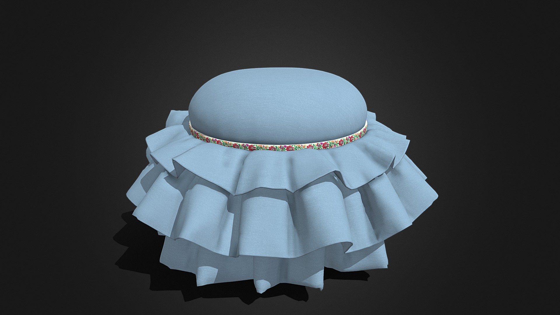 Tuffet 07 3d model