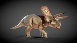 Torosaurus Walking With Dinosaurs