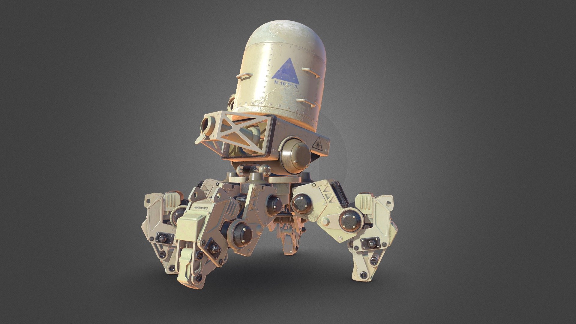 Point Defense Drone 3d model