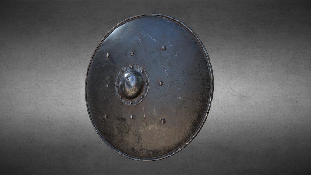 Shield for VR 3d model