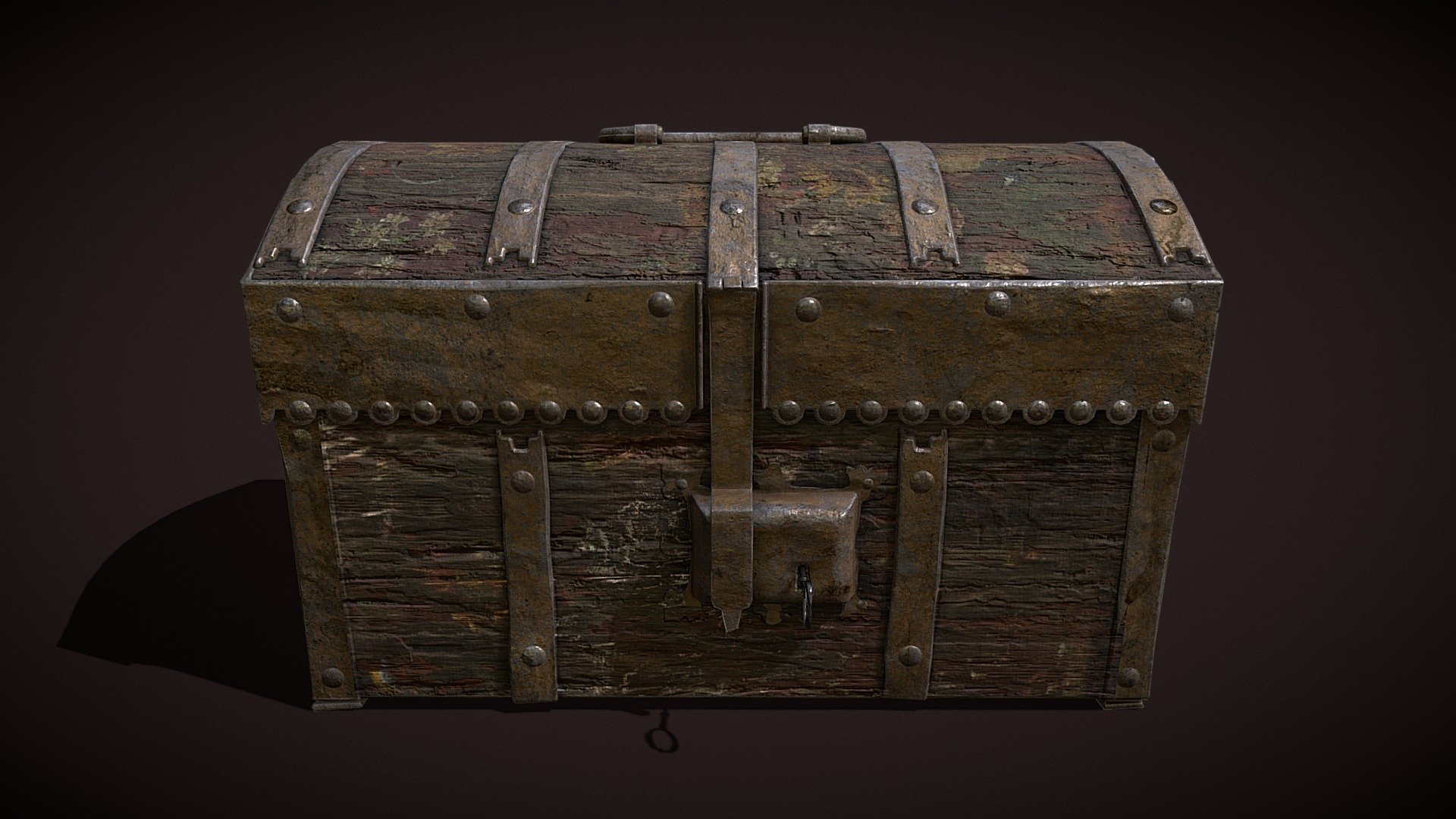 Medieval Box FBX 3d model