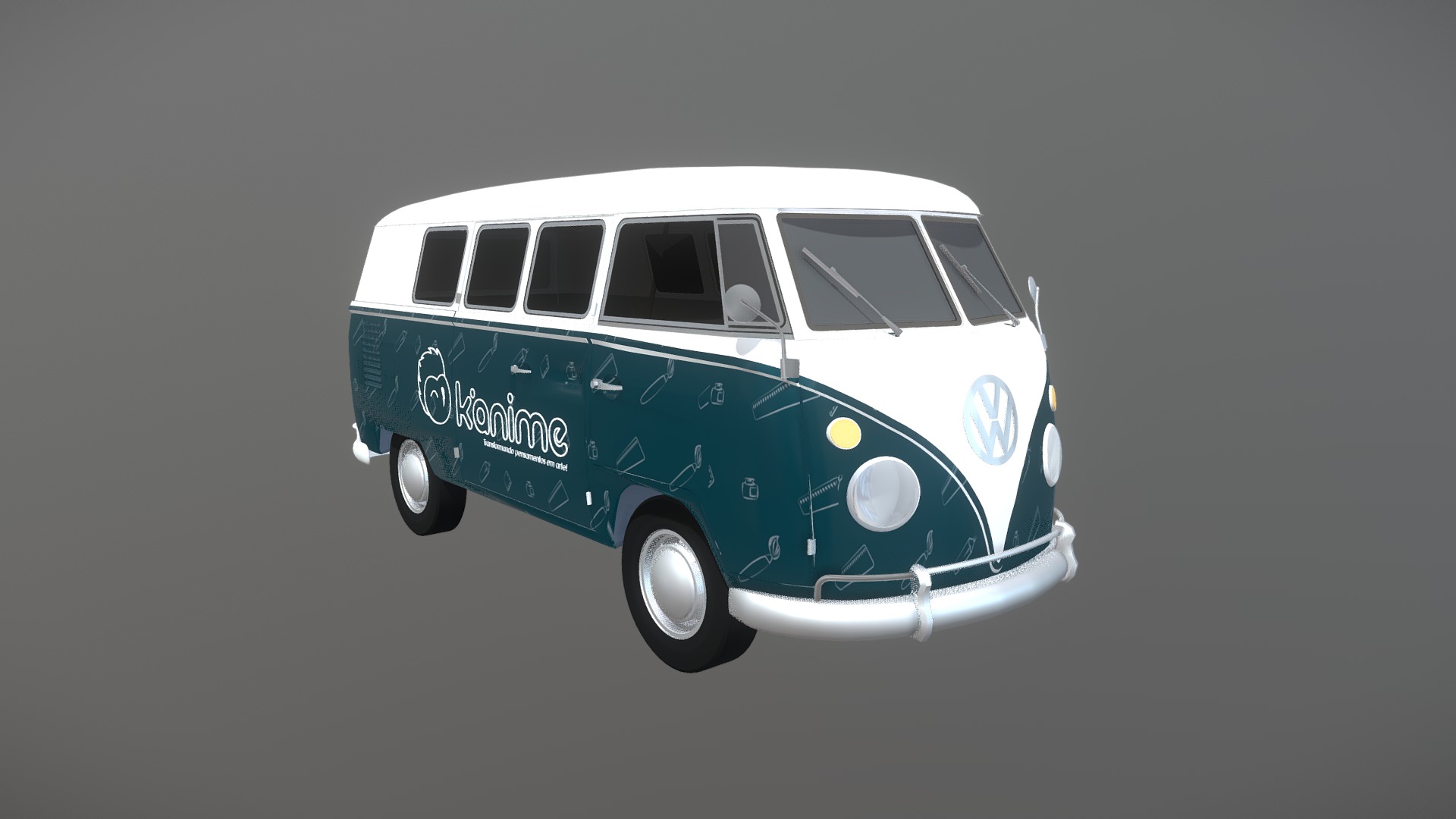 KOMBI KANIME 3d model