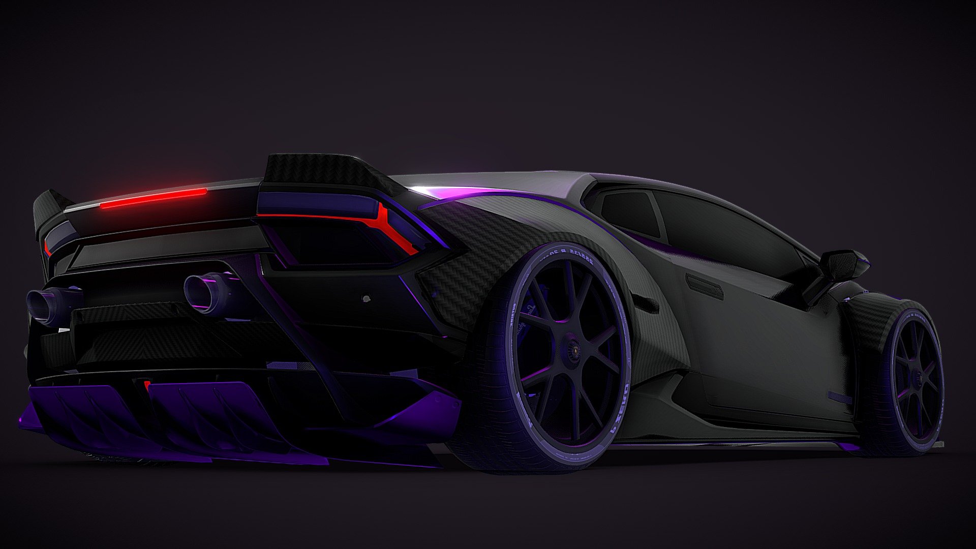 Huracan Falcon™️ 3d model